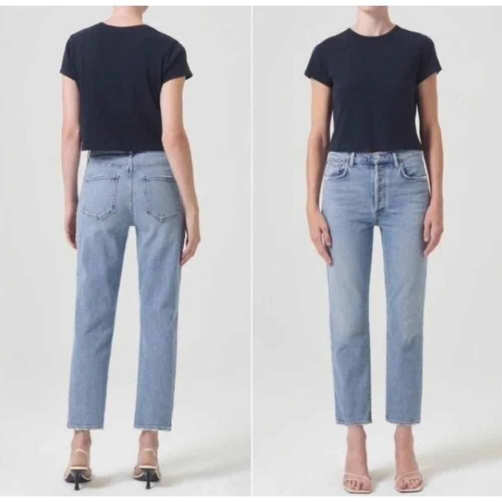 Agolde Riley Crop jeans - Picture 2 of 16